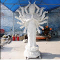 New design White Marble outdoor large Thousands Hands Guanyin statue